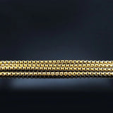 Stainless Steel Long Necklaces Gold Color round Flower Women Long Necklace Jewelry Sautoir Femme Long Acier Inoxydable