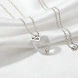 Boho Dandelion Crystal Pendant Necklace Charm Jewelry for Women & Men
