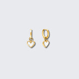 Carys | Refined Huggie Earrings with Signature Detail